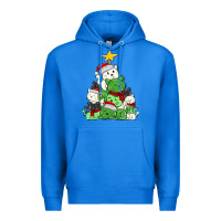True Royal Christmas cat tree Premium Hoodie - MaliasSmallBusiness