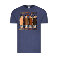 Vintage Denim teach love inspire motivation lead encourage Vintage Tee - Zillion Design Studio