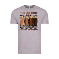 Teach Love Inspire Motivation Lead Encourage Vintage Tee | Teevron