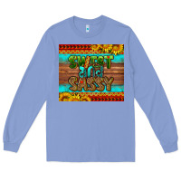 Colony Blue sweet and sassy Juneteenth Long Sleeve Tee - HRA Design Shop
