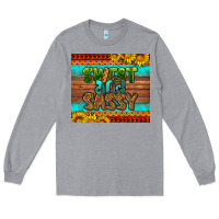 Heather Grey sweet and sassy Juneteenth Long Sleeve Tee - HRA Design Shop