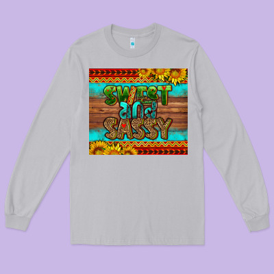 Sweet And Sassy Juneteenth Long Sleeve Tee Designed By Hra Design Shop