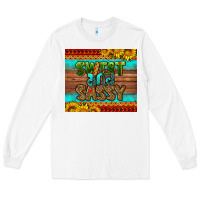 White sweet and sassy Juneteenth Long Sleeve Tee - HRA Design Shop