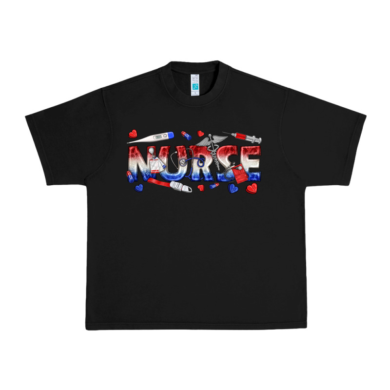 American Nurse Urban Heavy Tee by texasbilliewilder | Teevron