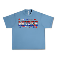 Pebble Blue american nurse Urban Heavy Tee - texasbilliewilder
