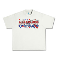 Pistachio american nurse Urban Heavy Tee - texasbilliewilder
