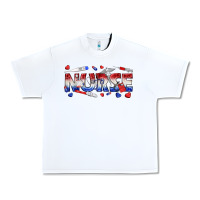 White american nurse Urban Heavy Tee - texasbilliewilder