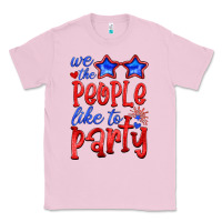 Bubblegum Pink we people like the party Classic Tee - HRA Design Shop