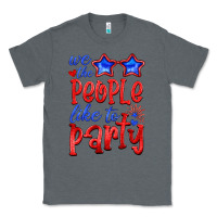 Charcoal Heather we people like the party Classic Tee - HRA Design Shop