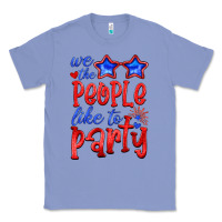 Colony Blue we people like the party Classic Tee - HRA Design Shop