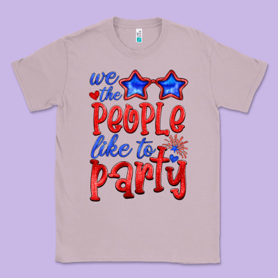 We People Like The Party Classic Tee Designed By Hra Design Shop