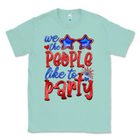 Seafoam we people like the party Classic Tee - HRA Design Shop