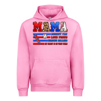Fuchsia Pink baseball mama Urban Hoodie - Artiststas
