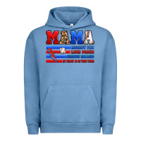 Pigment Pebble Blue baseball mama Urban Hoodie - Artiststas