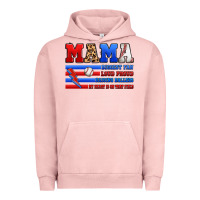 Pigment Salmon baseball mama Urban Hoodie - Artiststas