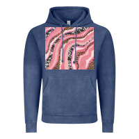 Vintage Denim valentines day watercolor Vintage Hoodie - RanaPortraitStore