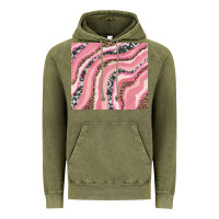 Valentines Day Watercolor Vintage Hoodie | Teevron
