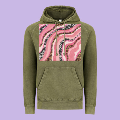 Valentines Day Watercolor Vintage Hoodie Designed By Ranaportraitstore
