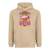 Mushroom world's best sister ever Heavyweight Hoodie - Jasminsmagicworld