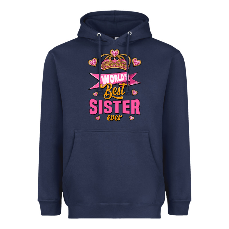World's Best Sister Ever Heavyweight Hoodie by Jasminsmagicworld | Teevron