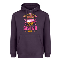 Plum world's best sister ever Heavyweight Hoodie - Jasminsmagicworld