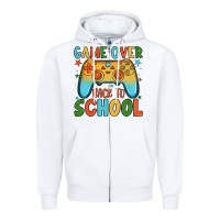 White game over back to school Zipper Hoodie - JahusDesignShop