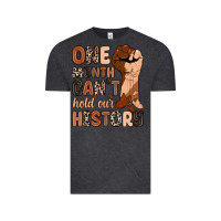 Vintage Black one month can't hold our history Vintage Tee - Zillion Design Studio