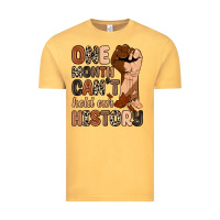 Vintage Mustard one month can't hold our history Vintage Tee - Zillion Design Studio