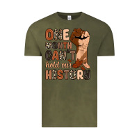Vintage Olive one month can't hold our history Vintage Tee - Zillion Design Studio