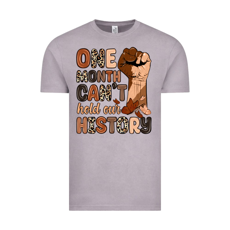 One Month Can't Hold Our History Vintage Tee by Zillion Design Studio | Teevron