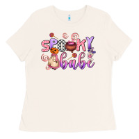 Bone spooky babe Ladies Tee - AdoDesignShop