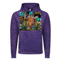 Cloud Purple western cow Vintage Hoodie - RanaPortraitStore
