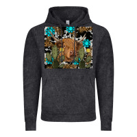 Vintage Arctic western cow Vintage Hoodie - RanaPortraitStore