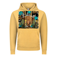 Vintage Mustard western cow Vintage Hoodie - RanaPortraitStore