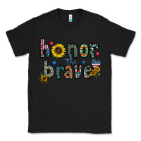 Black honor the brave Classic Tee - CowhideDigitalArt