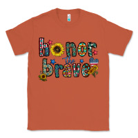 Copper honor the brave Classic Tee - CowhideDigitalArt