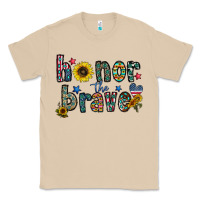 Mushroom honor the brave Classic Tee - CowhideDigitalArt