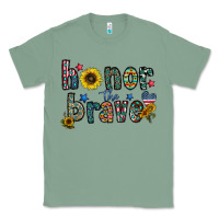 Sage honor the brave Classic Tee - CowhideDigitalArt