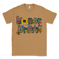 Toasted Coconut honor the brave Classic Tee - CowhideDigitalArt