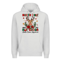 Dove Grey north pole hot cocoa Premium Hoodie - MaliasSmallBusiness