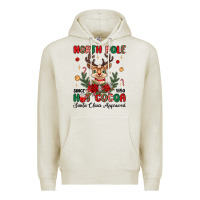 Oatmeal Heather north pole hot cocoa Premium Hoodie - MaliasSmallBusiness