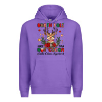 Purple north pole hot cocoa Premium Hoodie - MaliasSmallBusiness