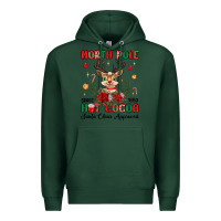 Sports Green north pole hot cocoa Premium Hoodie - MaliasSmallBusiness