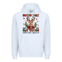 White north pole hot cocoa Premium Hoodie - MaliasSmallBusiness