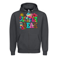 Smoke summer break Zipper Hoodie - AdoDesignShop