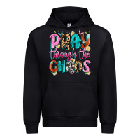 Black pray through the chaos Urban Hoodie - Artiststas
