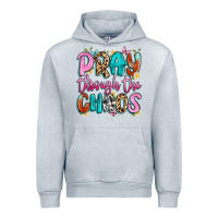 Heather Grey pray through the chaos Urban Hoodie - Artiststas
