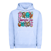 Pigment Grape Ice pray through the chaos Urban Hoodie - Artiststas