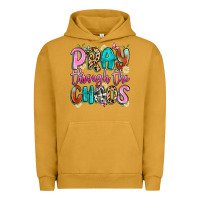 Pigment Peanut Butter pray through the chaos Urban Hoodie - Artiststas