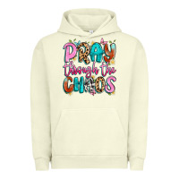 Pigment Pistachio pray through the chaos Urban Hoodie - Artiststas